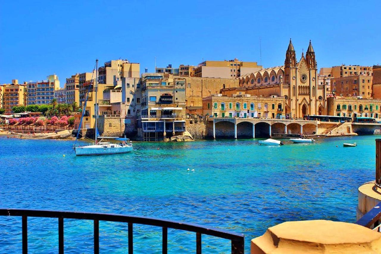 Marvellous Apartment With Valletta And Harbour Views Слима Екстериор снимка