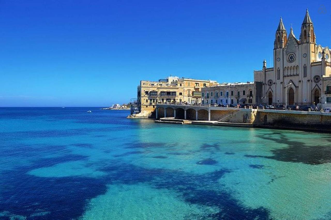 Marvellous Apartment With Valletta And Harbour Views Слима Екстериор снимка