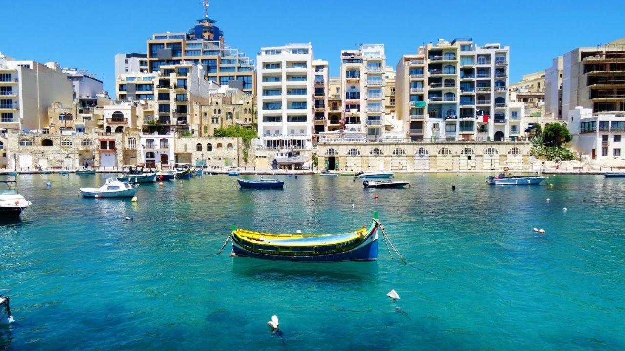 Marvellous Apartment With Valletta And Harbour Views Слима Екстериор снимка