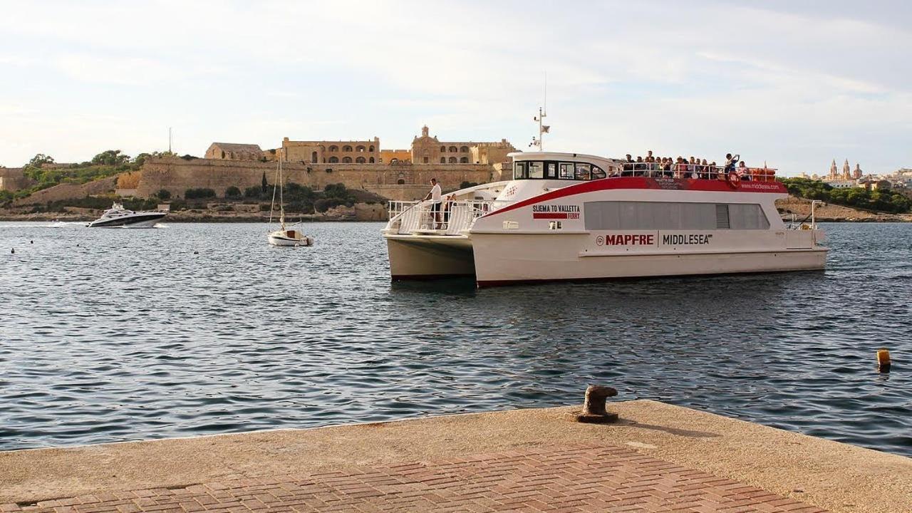 Marvellous Apartment With Valletta And Harbour Views Слима Екстериор снимка